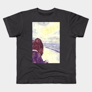 Snow, Sun, and Salty Waves Kids T-Shirt